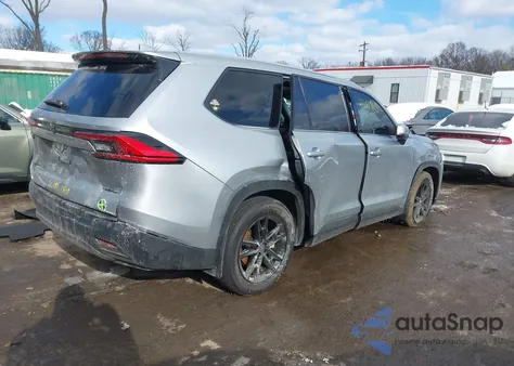 2024 Toyota Grand Highlander Hybrid Limited from USA, damaged, VIN 5TDACAB52RS010775